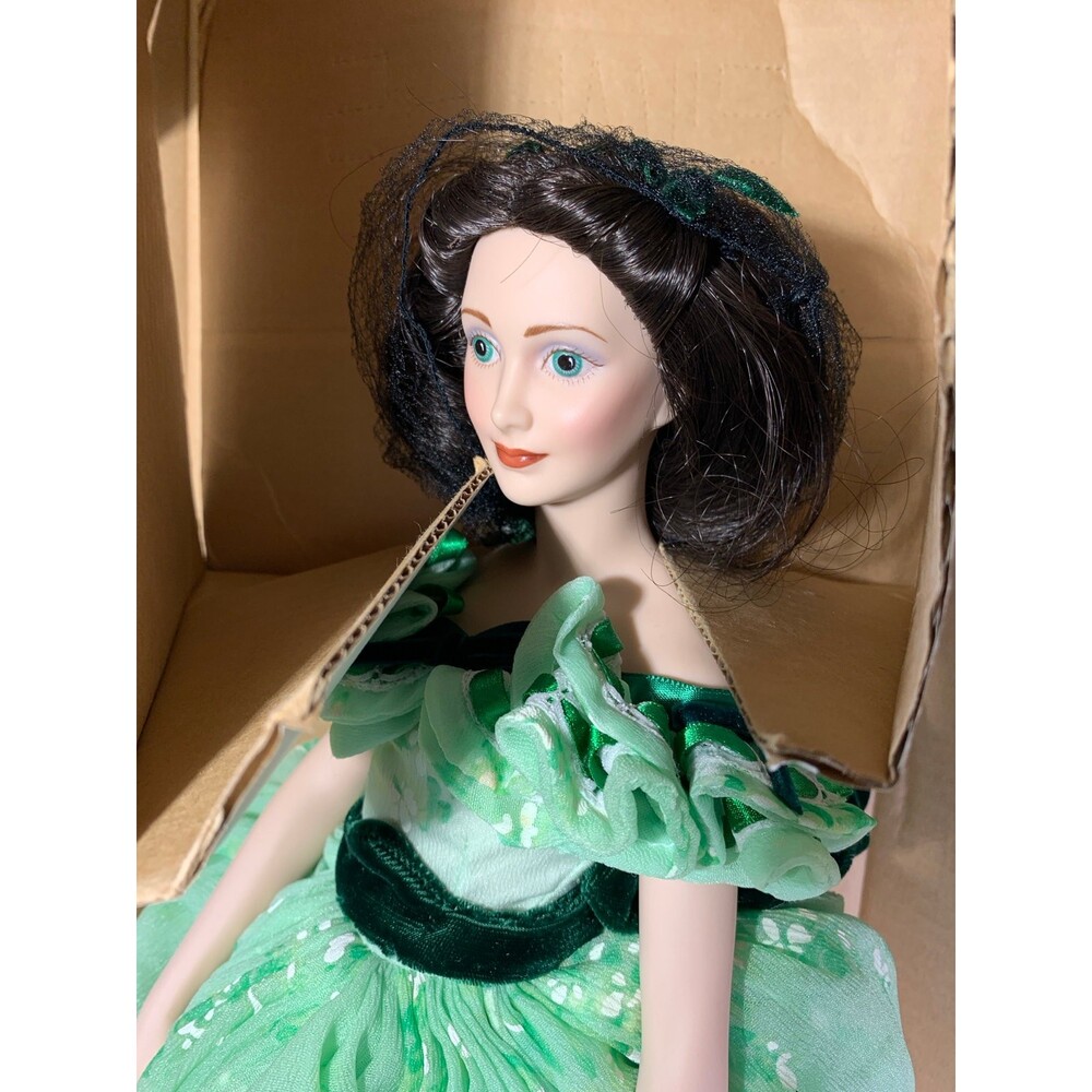 Scarlett O’Hara porcelain doll in Box Franklin Mint